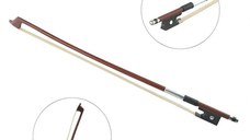 Arcus pentru vioara 1/4, lemn, fibre sintetice, maro, 55 cm