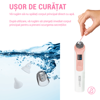 Aspirator nazal electric IMA Baby pentru bebelusi si copii silentios, 6 Trepte de Aspirare, Portabil, cu USB, 500mAh - 6