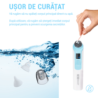 Aspirator nazal electric IMA Baby pentru bebelusi si copii silentios, 6 Trepte de Aspirare, Portabil, cu USB, 500mAh - 4