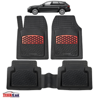 Audi A4 B8 Allroad Covorase Auto TeamCar® Tip Tavita Compatibile (2009–2016) Red - 7