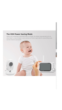 Baby Monitor si Camera Audio-Video Wireless Pentru Supravegherea Copilului RoHs® SPY HappyKID Ecran HD XXL 3.2 Inch LCD - 23