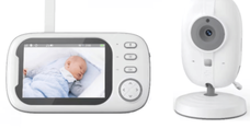 Baby Monitor si Camera Audio-Video Wireless Pentru Supravegherea Copilului RoHs® SPY HappyKID Ecran HD XXL 3.2 Inch LCD