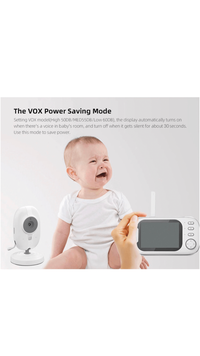 Baby Monitor si Camera Audio-Video Wireless Pentru Supravegherea Copilului RoHs® SPY HappyKID Ecran HD XXL 3.2 Inch LCD - 27