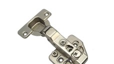 Balama Soft Close cu placuta 3D, Adsinio, pentru usa semi-aplicata