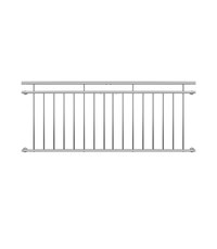 Balustrada balcon/terasa franceza, inox - 1