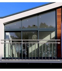 Balustrada balcon/terasa franceza, inox - 6