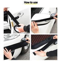 Banda Adeziva Carbon pentru Protectie si Tuning, Interior sau Exterior Auto, 5x500cm, Negru - 6