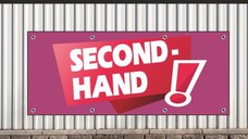 Banner MEDIA, Second hand model 1, 200 x 80 cm