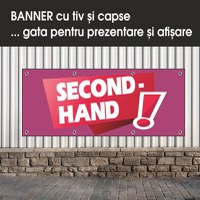 Banner MEDIA, Second hand model 1, 200 x 80 cm - 1