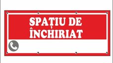 Banner MEDIA, Spatiu de inchiriat model 2, dimensiuni 150 x 60 cm