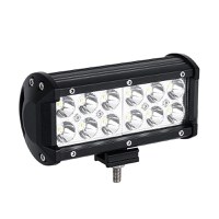 Bara Proiectoare LED Auto Offroad Techstar® PNG1, 36W, 12V-24V, 6000 K, 3500 Lumeni, IP 67, 17 Cm, Flood Beam 60° Cu - 9