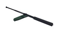 Baston telescopic, 64 cm, maner burete, negru - 4