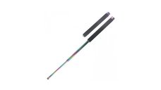 Baston telescopic Dalimag din otel, 64 cm, 3 sectiuni, finisaj fade, maner din burete, husa si cutie