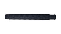 Baston telescopic din otel, negru, 60 cm, 3 sectiuni, husa cadou - 6