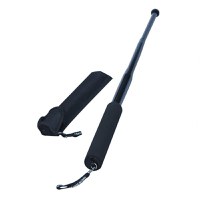 Baston telescopic, IdeallStore®, 65 cm, maner burete, negru - 3