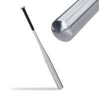Bata de baseball IdeallStore®, aluminiu, 80 cm, argintiu - 5