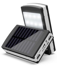 Baterie externa - Power Bank MRG P-187, 20000mAh, Incarcare Solara, Lanterna 20 LED - 4