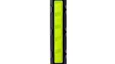 Baterie externa solara A+ Emeszon® 36000 mAh Type C USB 3A, incarcare wireless, IP66, LED, Quick Charge 3.0, negru-verde