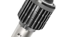 Bec LED BA20D (H6) pentru far moto, Atv, scuter, putere 15W, luminozitate 1200 Lm, 12V BA20D-15W