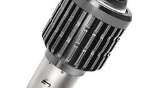 Bec LED BA20D (H6) pentru far moto, Atv, scuter, putere 15W, luminozitate 1200 Lm, 12V BA20D-15W