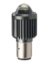Bec LED BA20D (H6) pentru far moto, Atv, scuter, putere 15W, luminozitate 1200 Lm, 12V BA20D-15W - 3