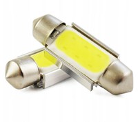 Bec LED COB C5W, 36 mm, CAN-BUS, 200 lm, 12V, Xenon White ~6000k, latime 12 mm - 2