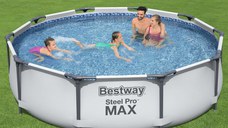 Bestway Set de piscina Steel Pro MAX, 305 x 76 cm