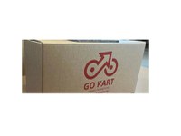 Bicicleta copii 20" by Go Kart, bidon apa, sonerie, cosulet, varsta 5-9 ani, negru cu portocaliu - 1