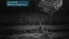 Binoclu digital pentru vanatoare, night vision 300m, inregistrare video, zoom reglabil