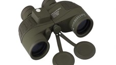 Binocul profesional cu compas si busola electronica, IdeallStore®, Verde, 10x50