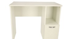 Birou Boston, alb, 90x45x75 cm