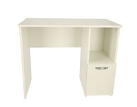 Birou Boston, alb, 90x45x75 cm - 1