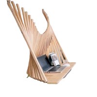 Birou de perete, pliabil, design modern, ideal pentru economie spatiu, culoare FAG, se poate vopsi - 2