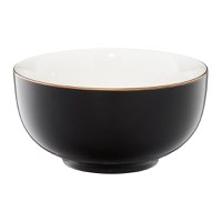 Bol mic 14cm, portelan, negru, AMBITION Royal - 1