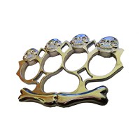Box - Rozeta model Craniu, argintiu - 1