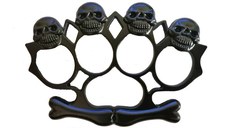 Box - Rozeta model Craniu, Negru
