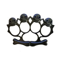 Box - Rozeta model Craniu, Negru - 1