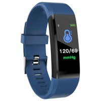 Bratara Smart Fitness Techstar® ID115 Plus Fitness, 0,95" OLED, BT4.0, Waterproof IP65, Monitorizare Puls, Tensiune - 1