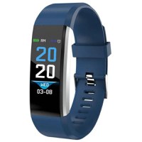 Bratara Smart Fitness Techstar® ID115 Plus Fitness, 0,95" OLED, BT4.0, Waterproof IP65, Monitorizare Puls, Tensiune - 2