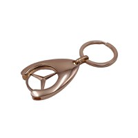 Breloc de chei IdeallStore, Gold Mercedes, 7.5 cm, metal, auriu - 3