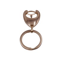 Breloc de chei IdeallStore, Gold Mercedes, 7.5 cm, metal, auriu - 5
