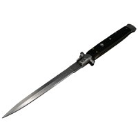 Briceag automat, Italian Blade, Stiletto, otel inoxidabil, 24.5 cm - 3