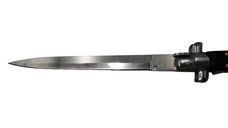Briceag automat, Italian Blade, Stiletto, otel inoxidabil, 24.5 cm