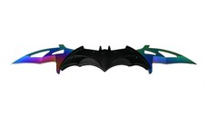 Briceag-cutit doua taisuri,IdeallStore®, Fade Batman Style, multicolor, 32 cm