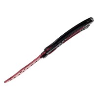 Briceag de antrenament IdeallStore, Red Inferno, 24 cm, teaca inclusa - 5