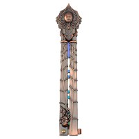 Briceag de antrenament IdeallStore, Spider Queen, 23 cm, multicolor, cutie lemn - 7
