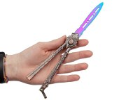 Briceag de antrenament IdeallStore, Spider Queen, 23 cm, multicolor, cutie lemn - 11