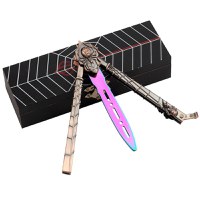 Briceag de antrenament IdeallStore, Spider Queen, 23 cm, multicolor, cutie lemn - 10