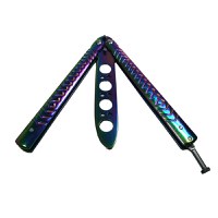 Briceag de antrenament, otel inoxidabil, Rainbow Scales, multicolor, 21.5 cm - 5