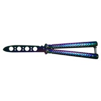 Briceag de antrenament, otel inoxidabil, Rainbow Scales, multicolor, 21.5 cm - 1